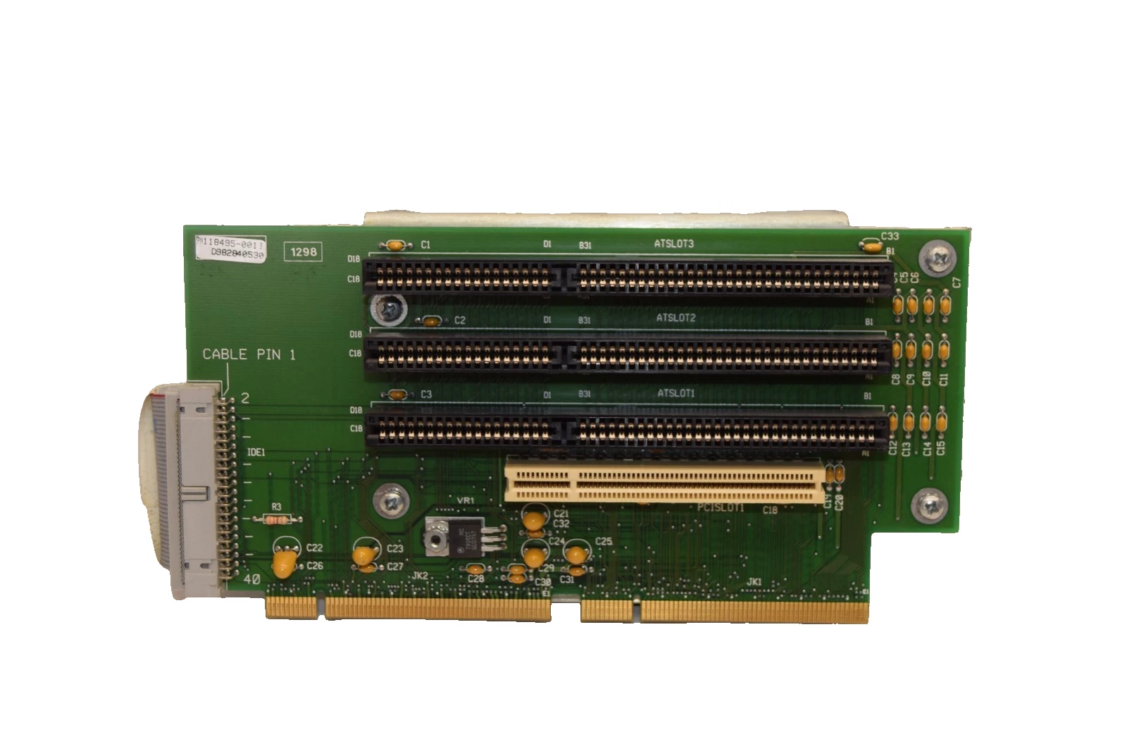 Used XYCOM 118495-001 3-Slot Card Module with ST320014A Internal Hard Drive
