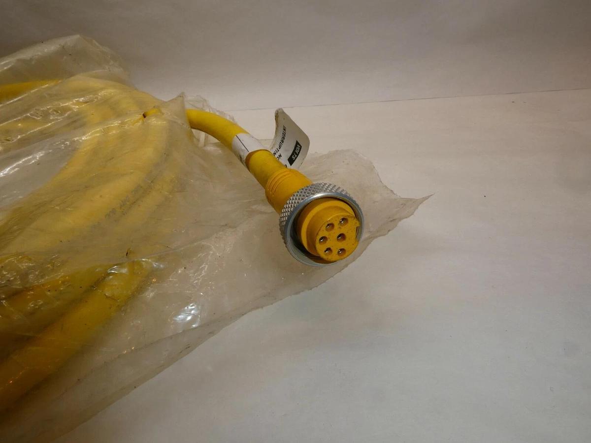 (NEW) LUMBERG RK60B-696/30F 6P Female Straight 16AWG 600V 8A Cordset