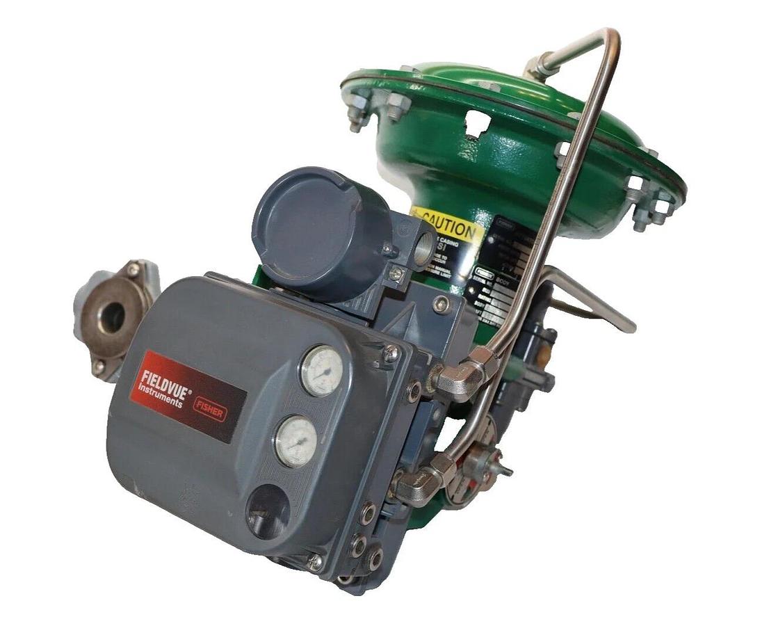 Fisher Valve 1052 Size 20 Actuator V200 Body CL150-600 FIELDVUE DVC6020 Ctrl
