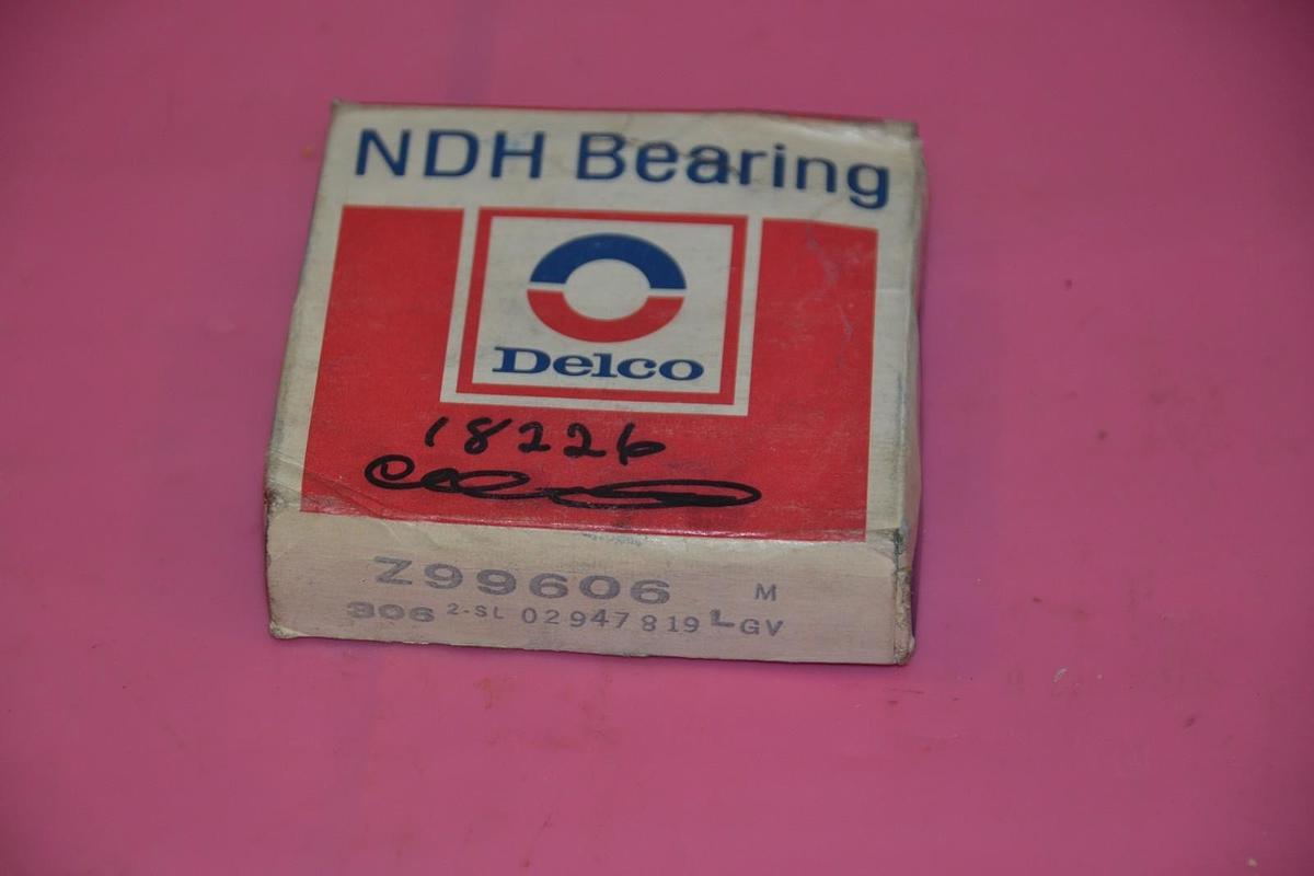 NDH DELCO BEARING Z99606 Z 9906 6 99066 NEW SEALED