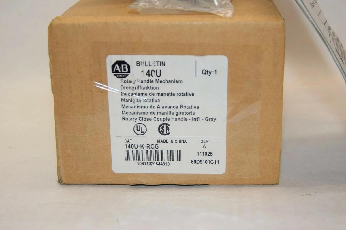 (NEW) ALLEN BRADLEY 140U-K-RCG Series A Rotary Handle Mechanism