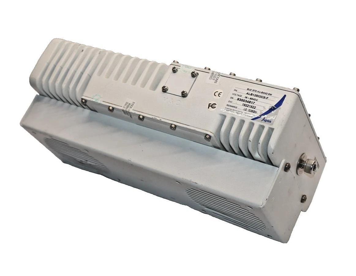 Used Agilis ALB128 Series Ku-Band BUC STD 8W Block-Up Converter ALB12802C8-F *No fan*