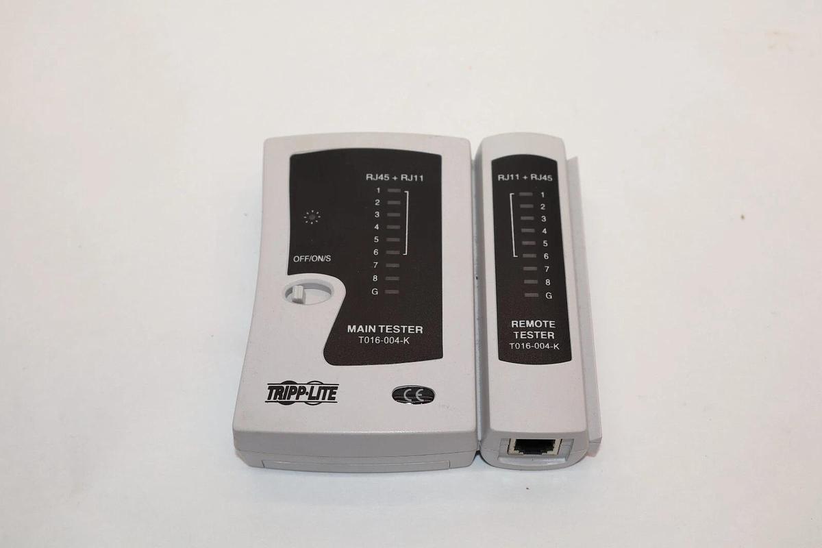 Used TRIPP-LITE T016-004-K , RJ11 + RJ45 Network Installer Tool Kit
