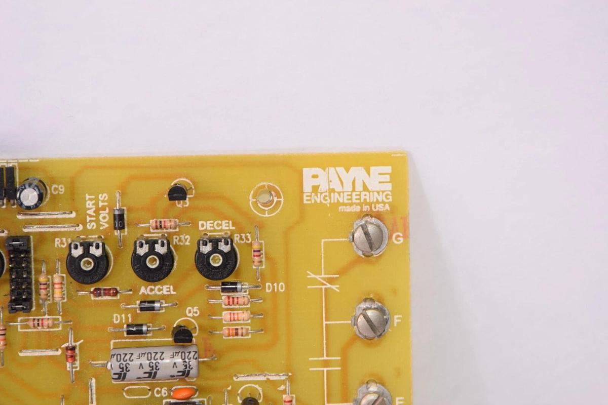 Used PAYNE MK 9E 060587 MK9E Circuit Board