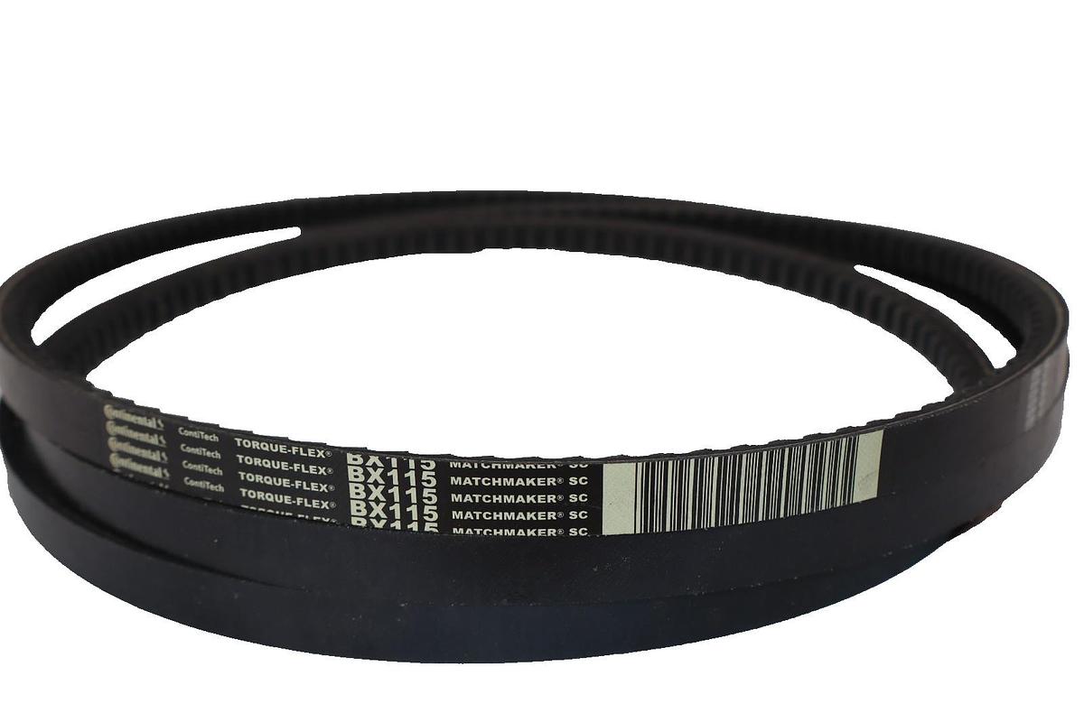 Continental V Belt V-Belt BX115 Torque-Flex Matchmaker SC Cogged VBelt (New)