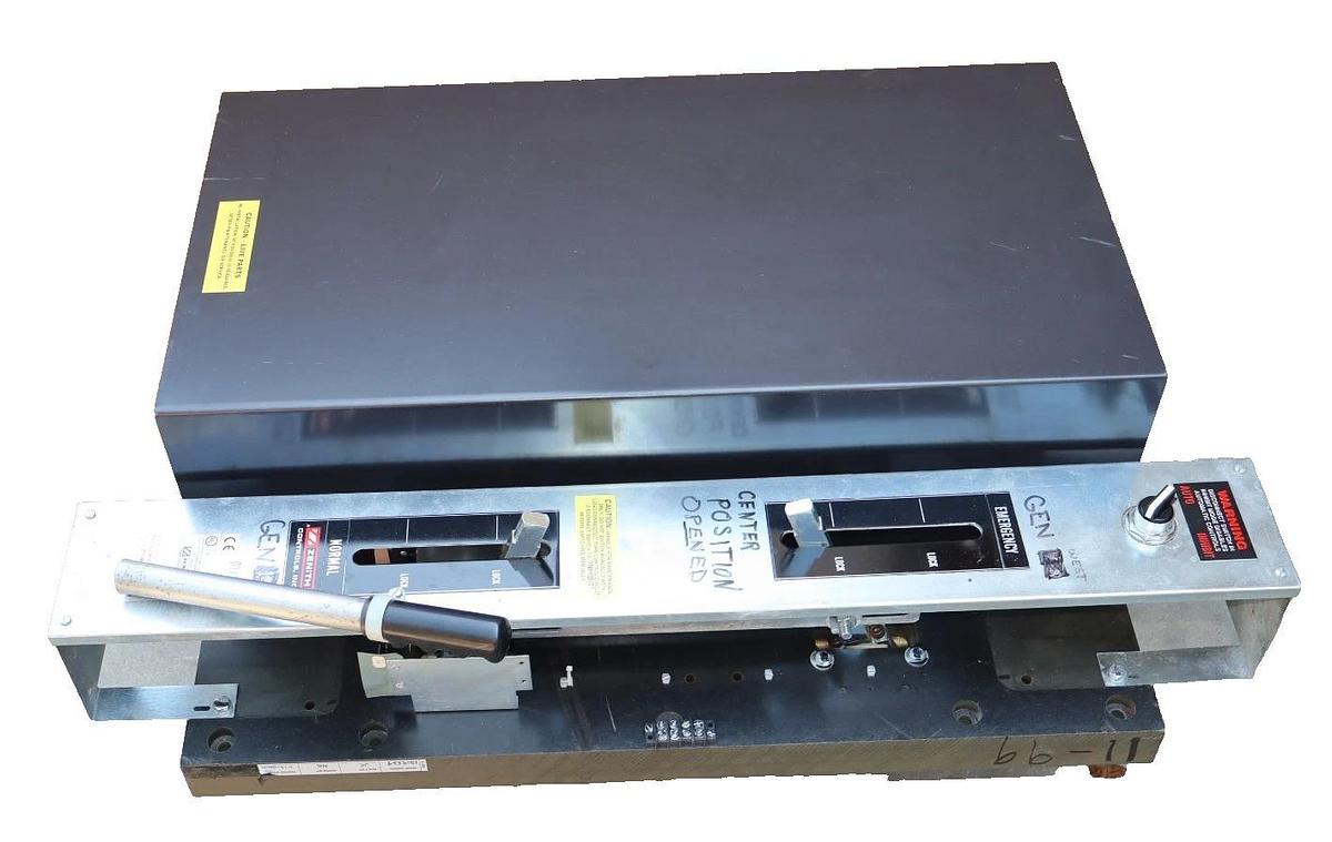 Used Zenith Automatic Transfer Switch 1600a 1600 Amp 3ph 277/480v ZTSDH160ES-7