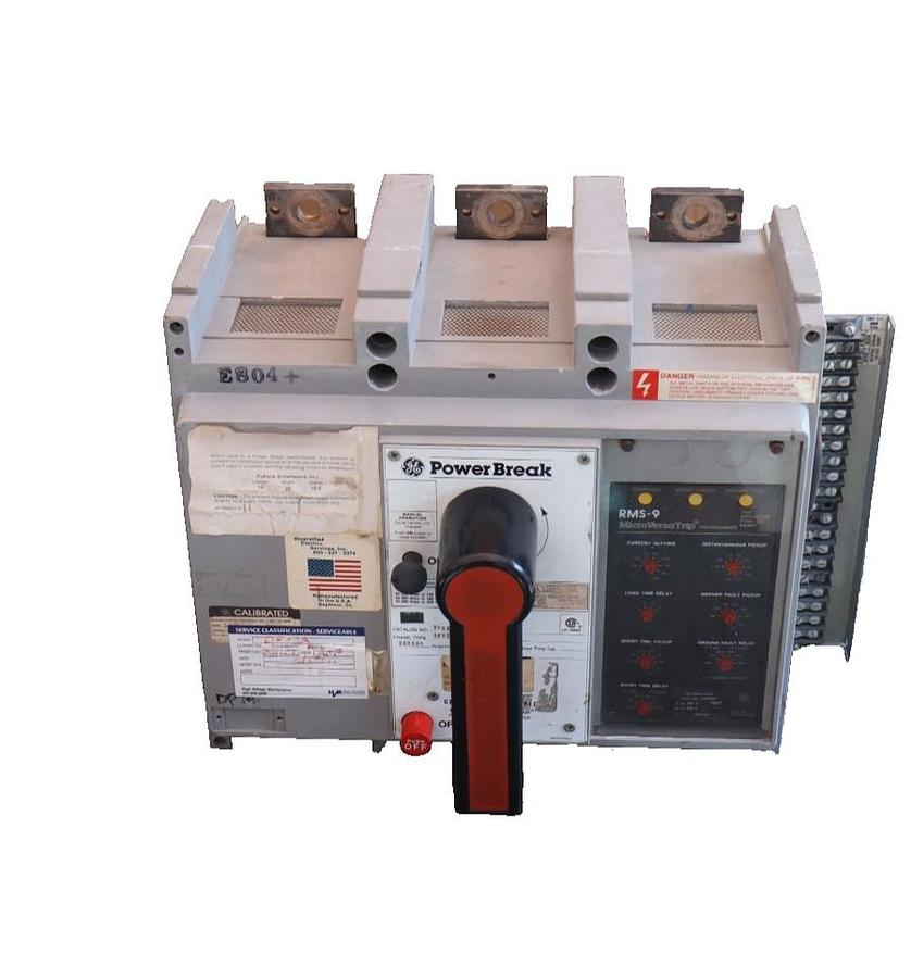 Refurbished GE General Electric Circuit Breaker Power Break 800A Amp TP88SSZ TR8S600 GF