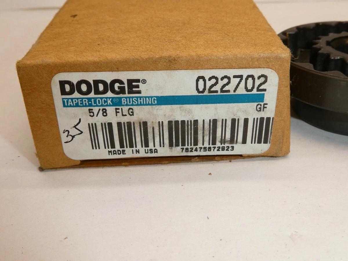 (NEW) DODGE 3J 5/8 FLG 022702 5/8" Quadra-Flex FLG Coupling