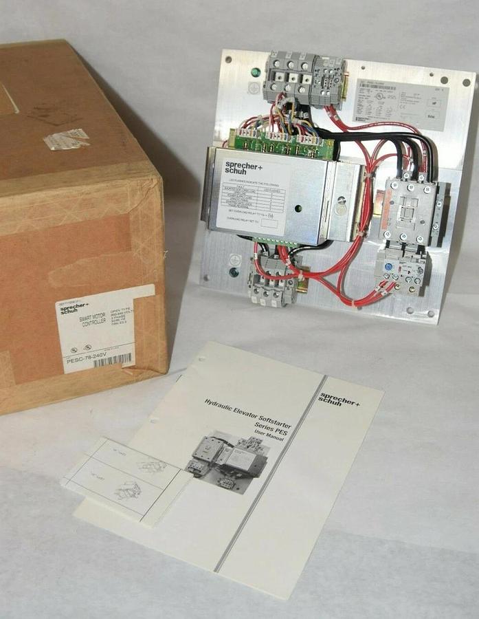 (NEW) SPRECHER + SCHUH PESC-78-240V 200-240V 3PH 50/60Hz Smart Motor Controller