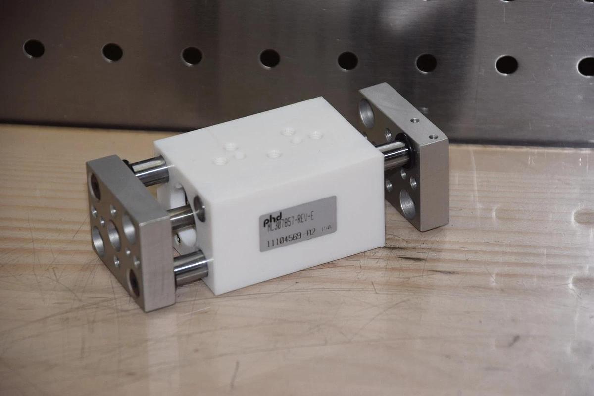 PHD Poly Pneumatic Slide, Cylinder, ML307857-REV-E, 11104569-02 NEW