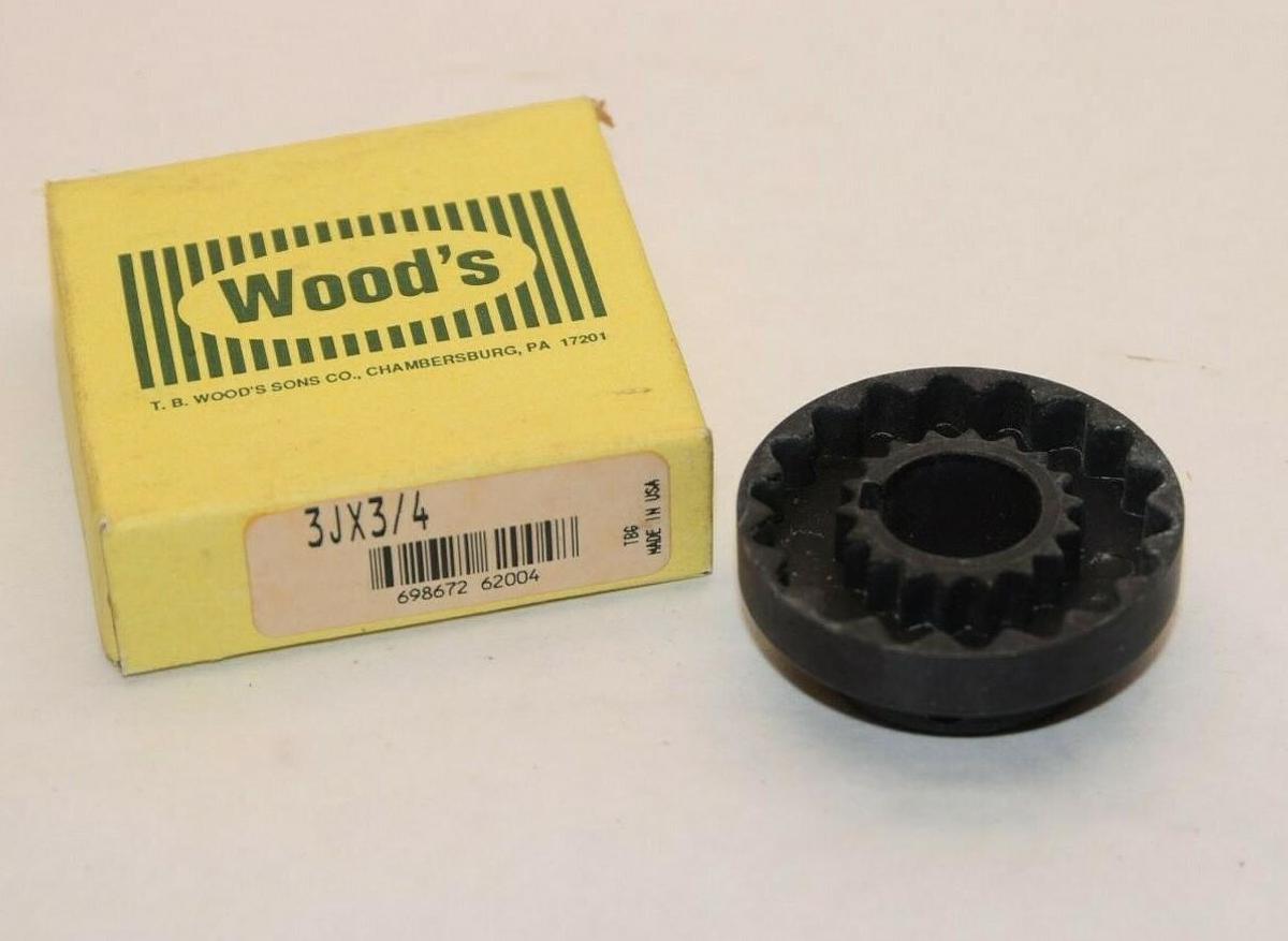 (NEW) TB WOODS 3JX3/4 3/4" Bore SF Flange