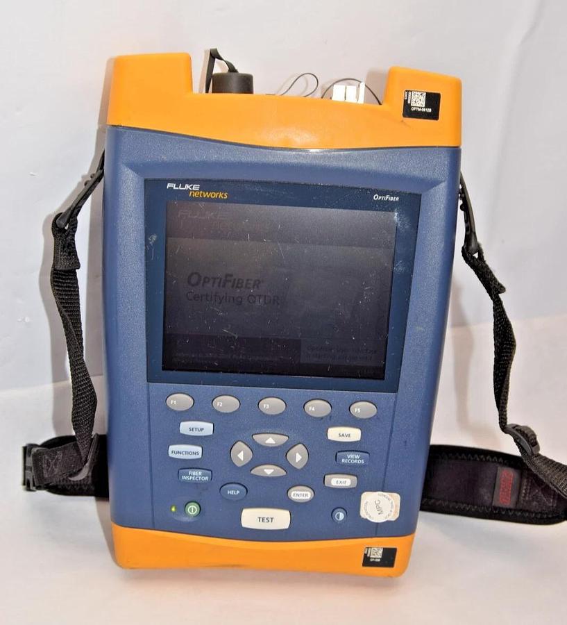 Used Fluke OF-500 OptiFiber OTDR Optical Fiber Analyzer OFTM-5612B MM Module *AS IS*
