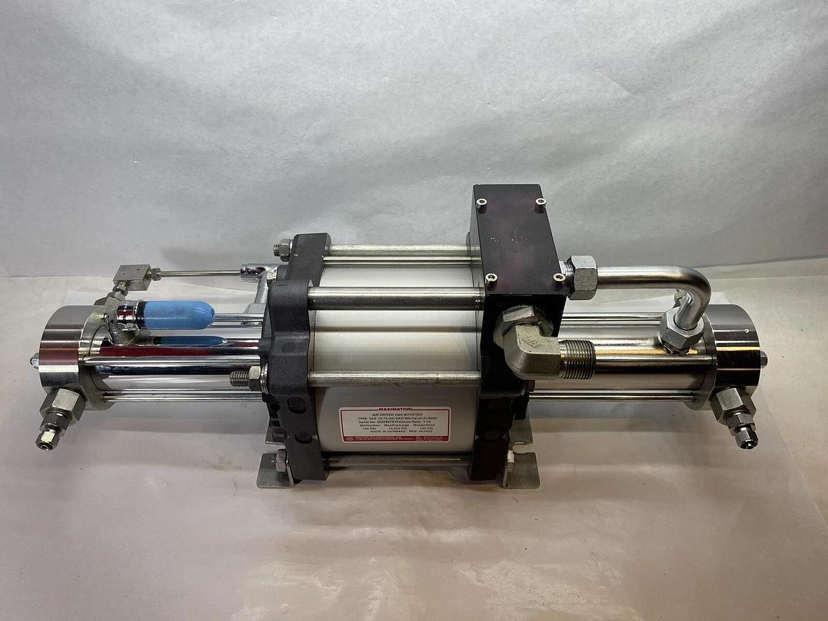 Maxpro Technologies Maximator DLE 15-75-GG-DAD Air Driven Gas Booster  1:75
