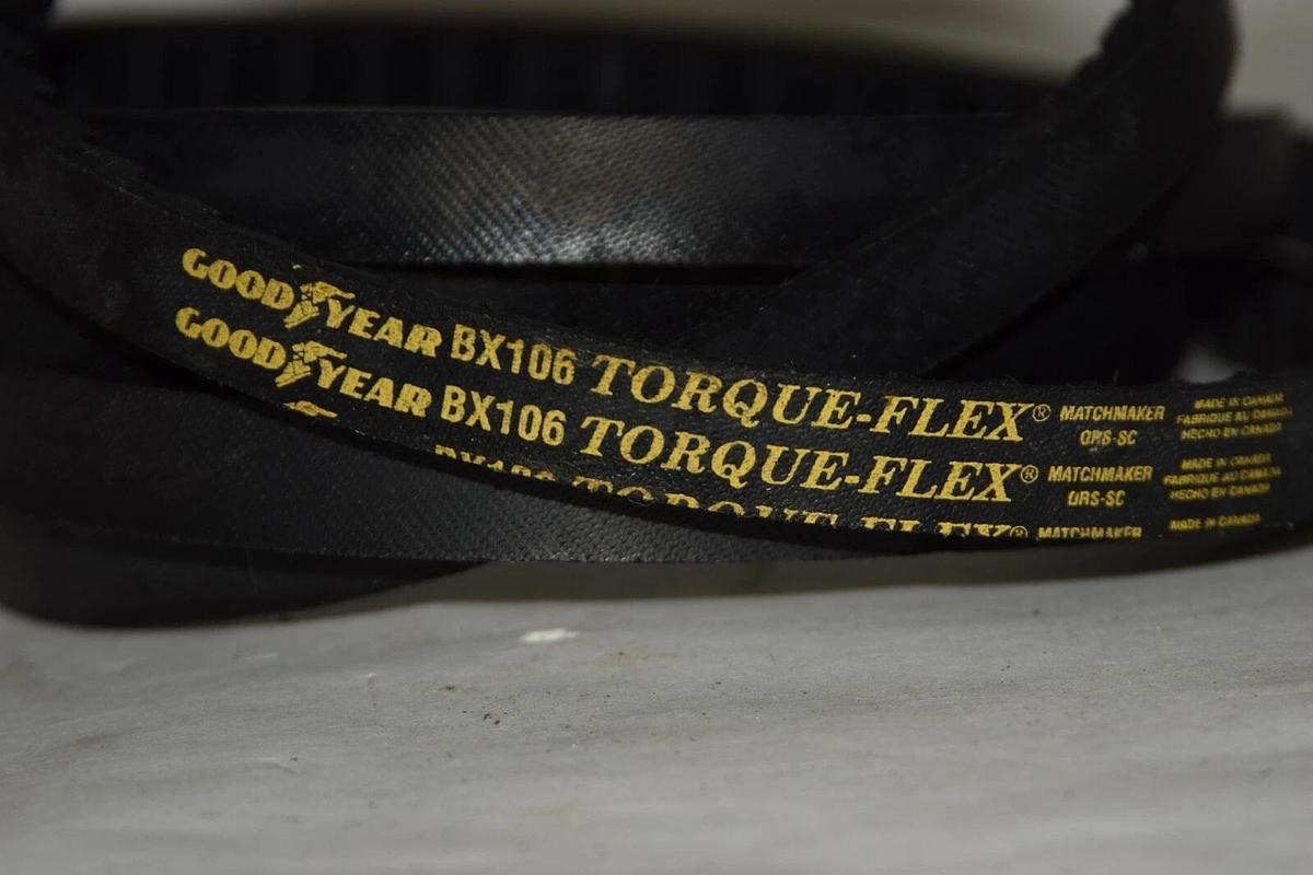(New) Goodyear BX106 Cogged V-Belt BX 106 Vbelt BX-106 V Belt