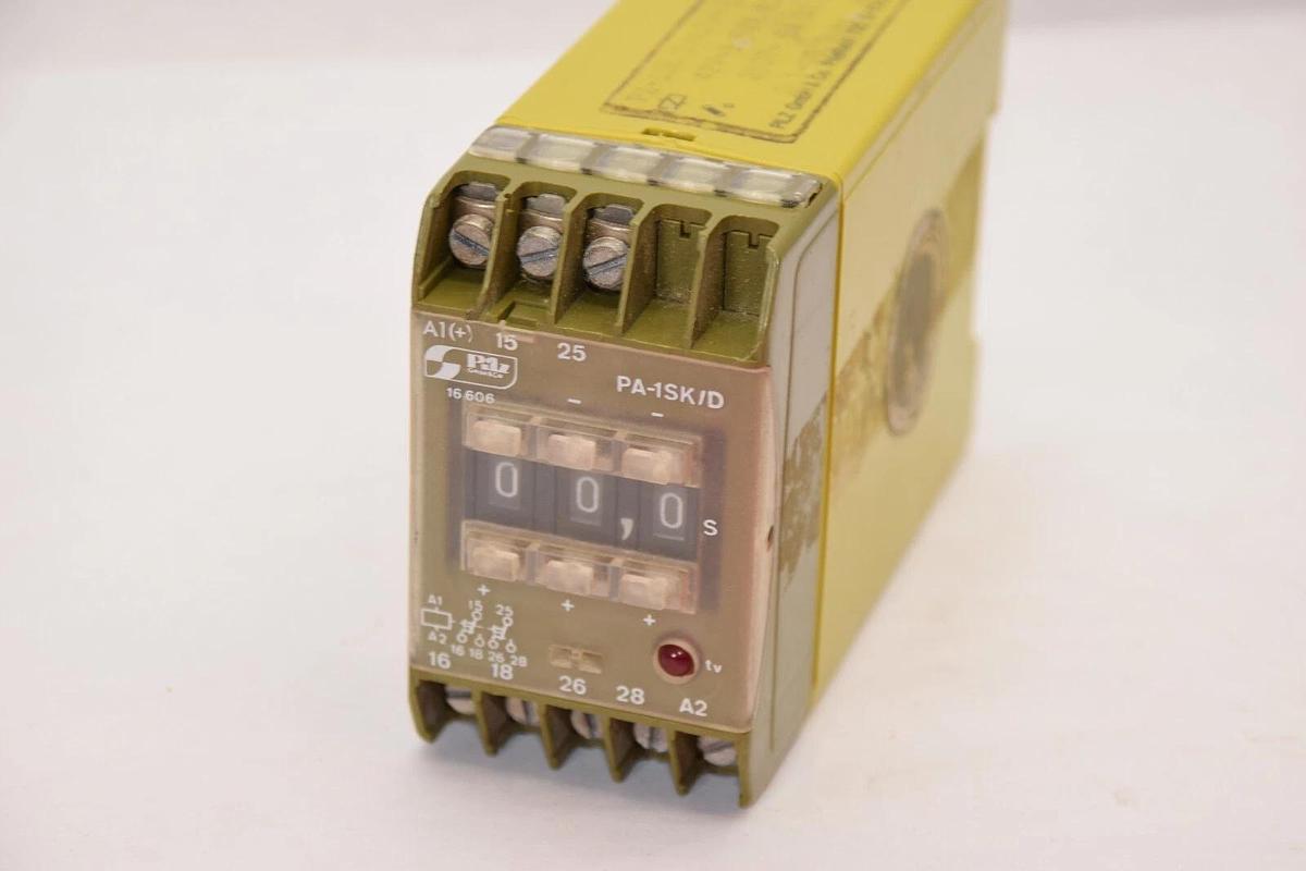 Used PILZ PA-1SK/D/42V/2UZ 250V 5A 1100VA 40-60Hz Safety Relay Counter