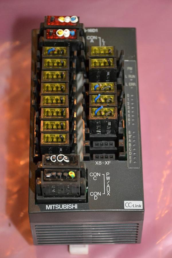 Used MITSUBISHI RELAY AJ65VBTCU3-16D1 AJ65VBTCU3 16D1 AJ65VBTCU316D1