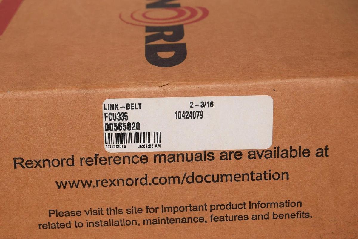Rexnord Link-Belt Link Belt Linkbelt Flange Block Ball Bearing FCU335 2-3/16 NEW
