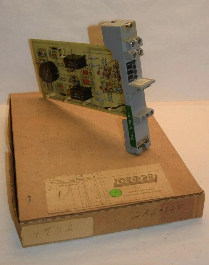 Refurbished FOXBORO 2AI-I2V 2AII2V 4-20Ma Converter Current Voltage