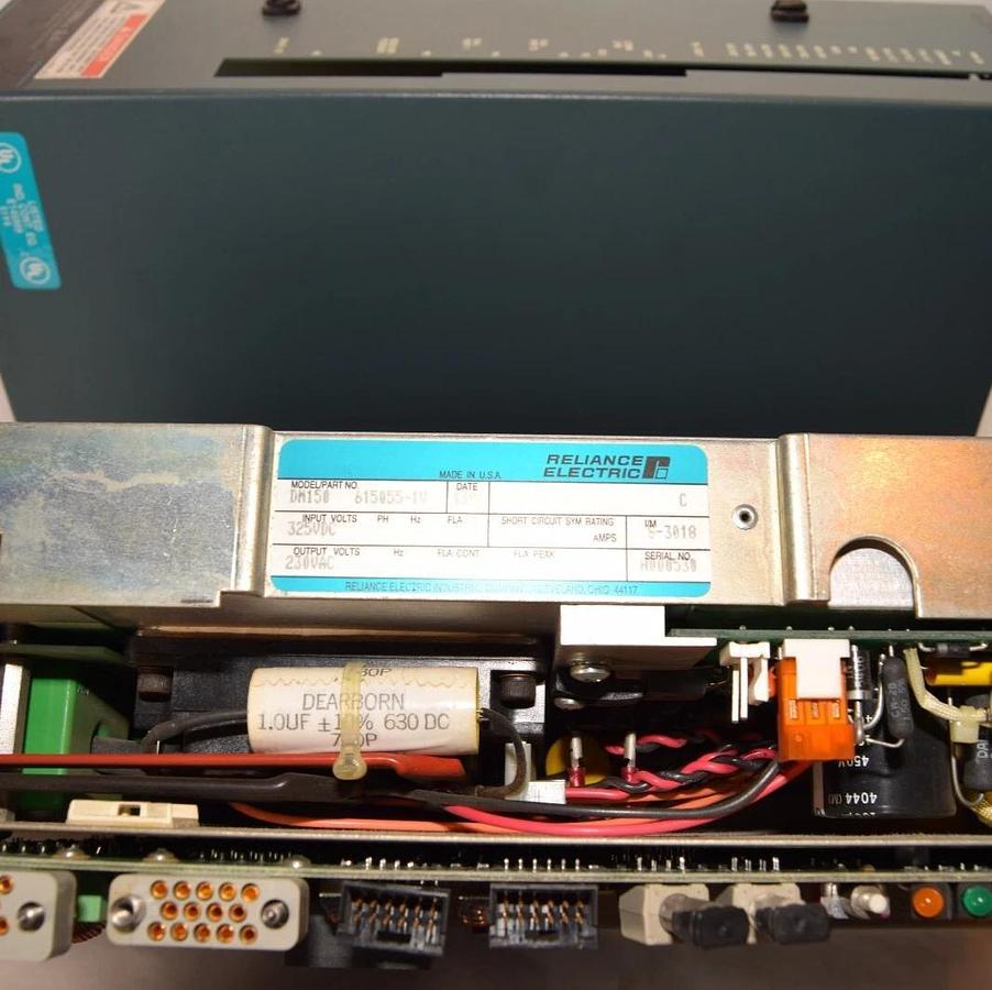 Used Reliance AutoMax SA500 AC Power Module DM150 615055-1V In: 325vdc Out: 230vac