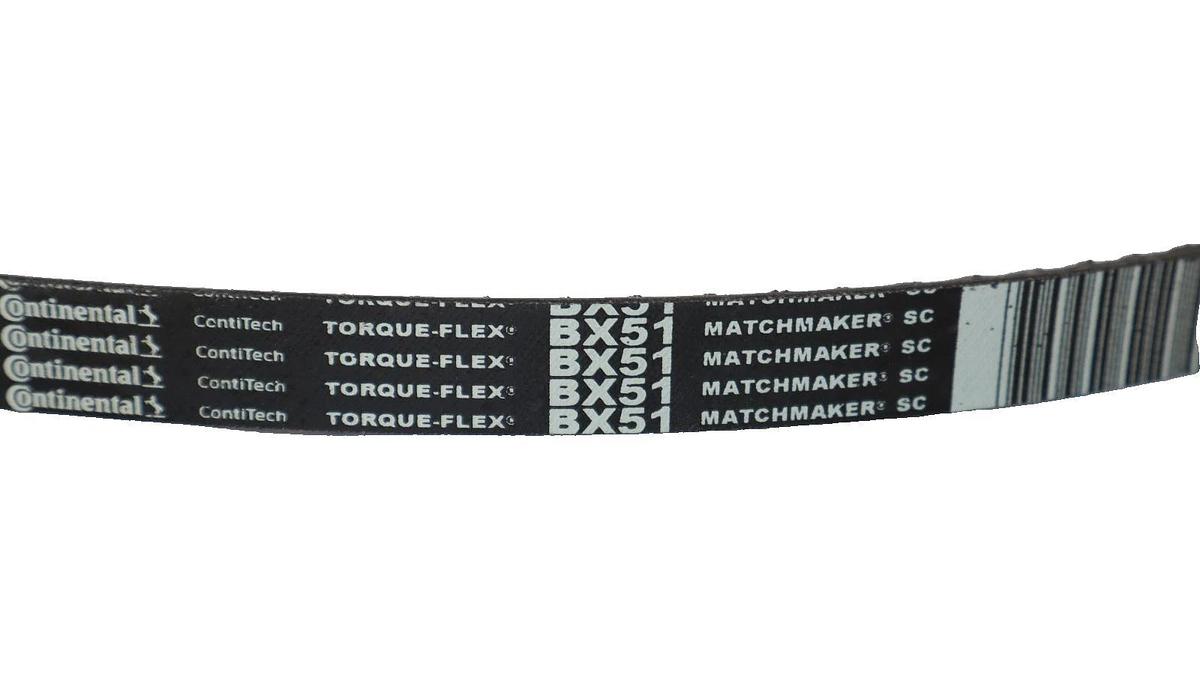 Continental Cogged V-Belt Belt BX51 Torque-Flex Matchmaker (New)