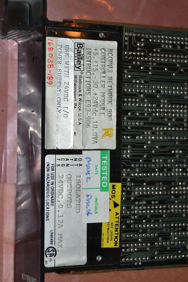 Used BAILEY ENHANCED CONTROLLER NCOM-03 NCOM 03 NCOM03 6632105J1