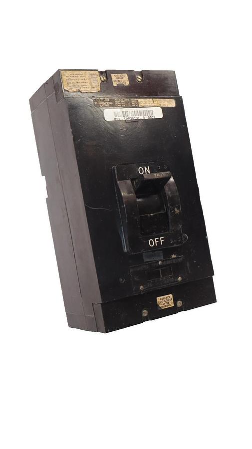 Used Square D LAL36150MB 150A Amp 3 Pole 600V Circuit Breaker