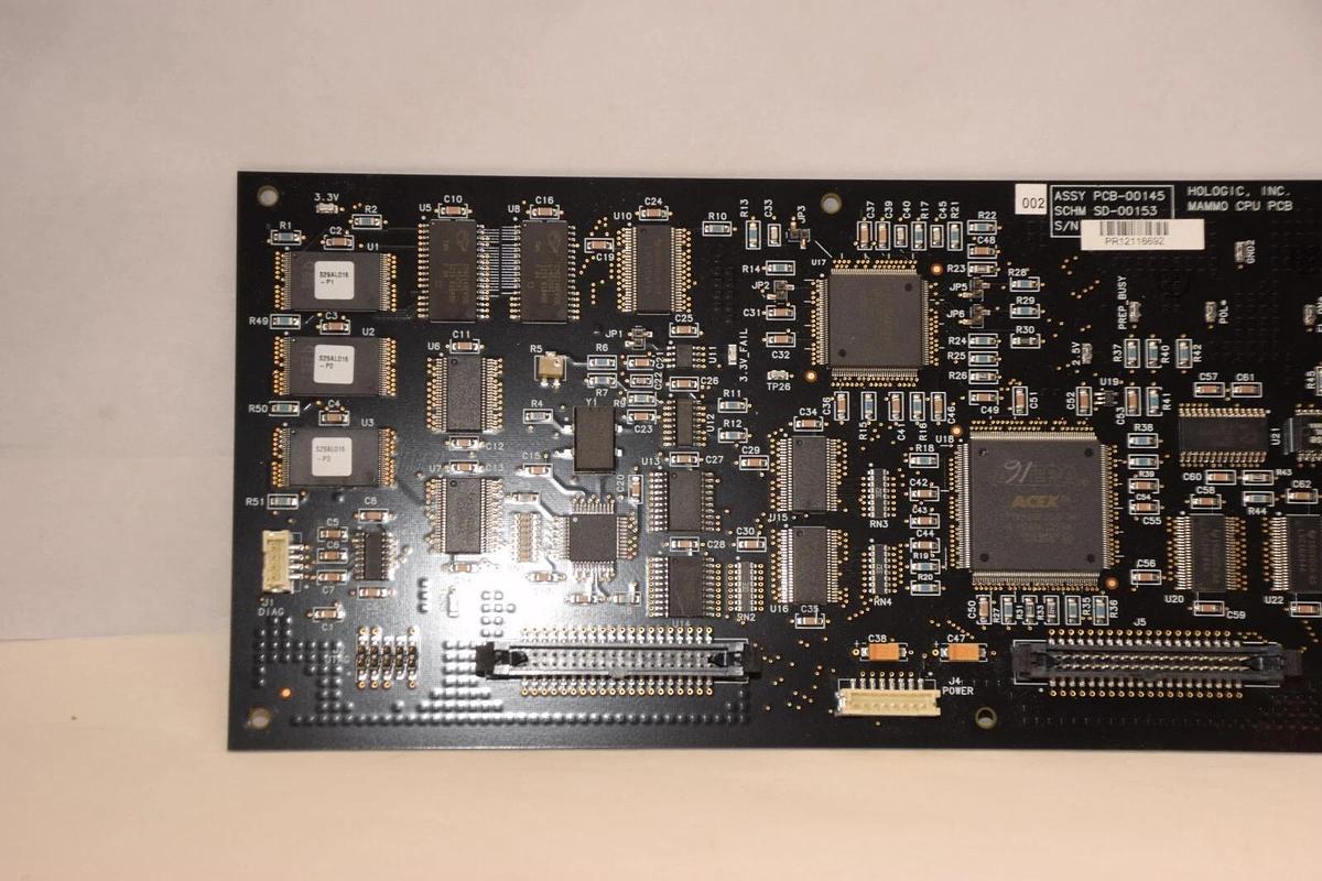 Used HOLOGIC PCB-00145 PCB00145 SD-00153 SD00153 Mammo CPU PCB Circuit Board Card