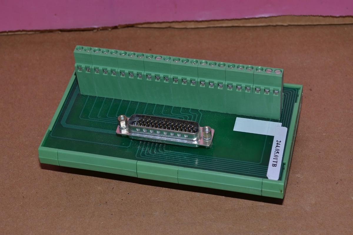 Used PHOENIX CONTACT INTERBUS-S FLKM-HDSUB-44/M FLKMHDSUB44/M FLKM HDSUB 44/M