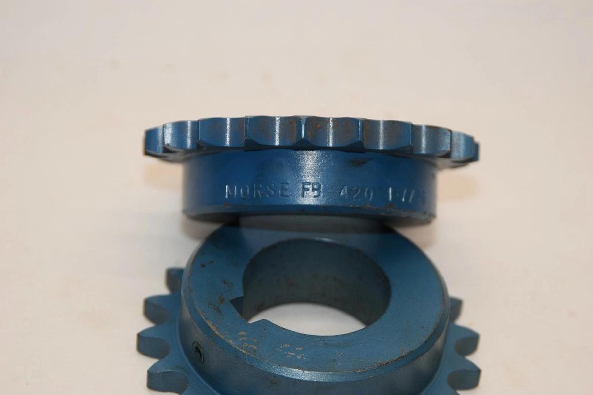 (NEW) MORSE FB 420 FB420 20 Teeth 1-7/16" Bore Sprocket