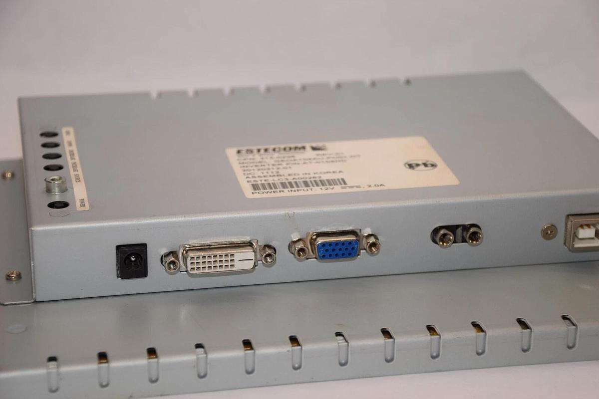 Used ESTECOM GEOA104AU-PD01-DT , 315-0236 Rev 01 10.4" Open Touch Frame Monitor