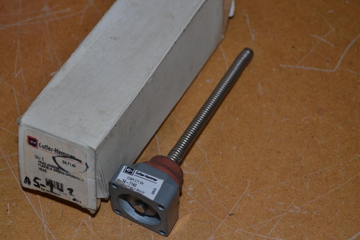 Cutler Hammer 54-7140 Flexible Spring Operating Head NO Diaphragm NEW