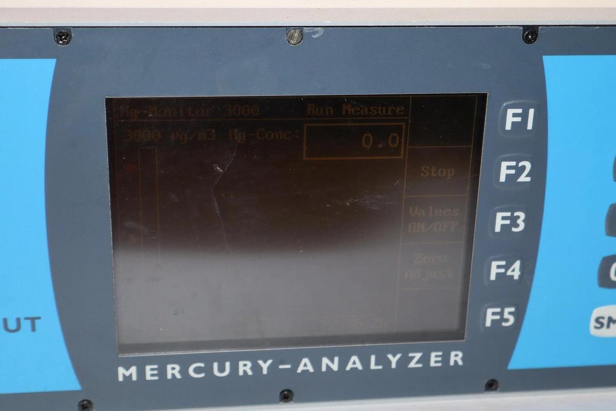 Used Seefelder Messtechnik Mercury-Analyzer SMT Hg-CEM Ph 90-240Vac 4-20mA
