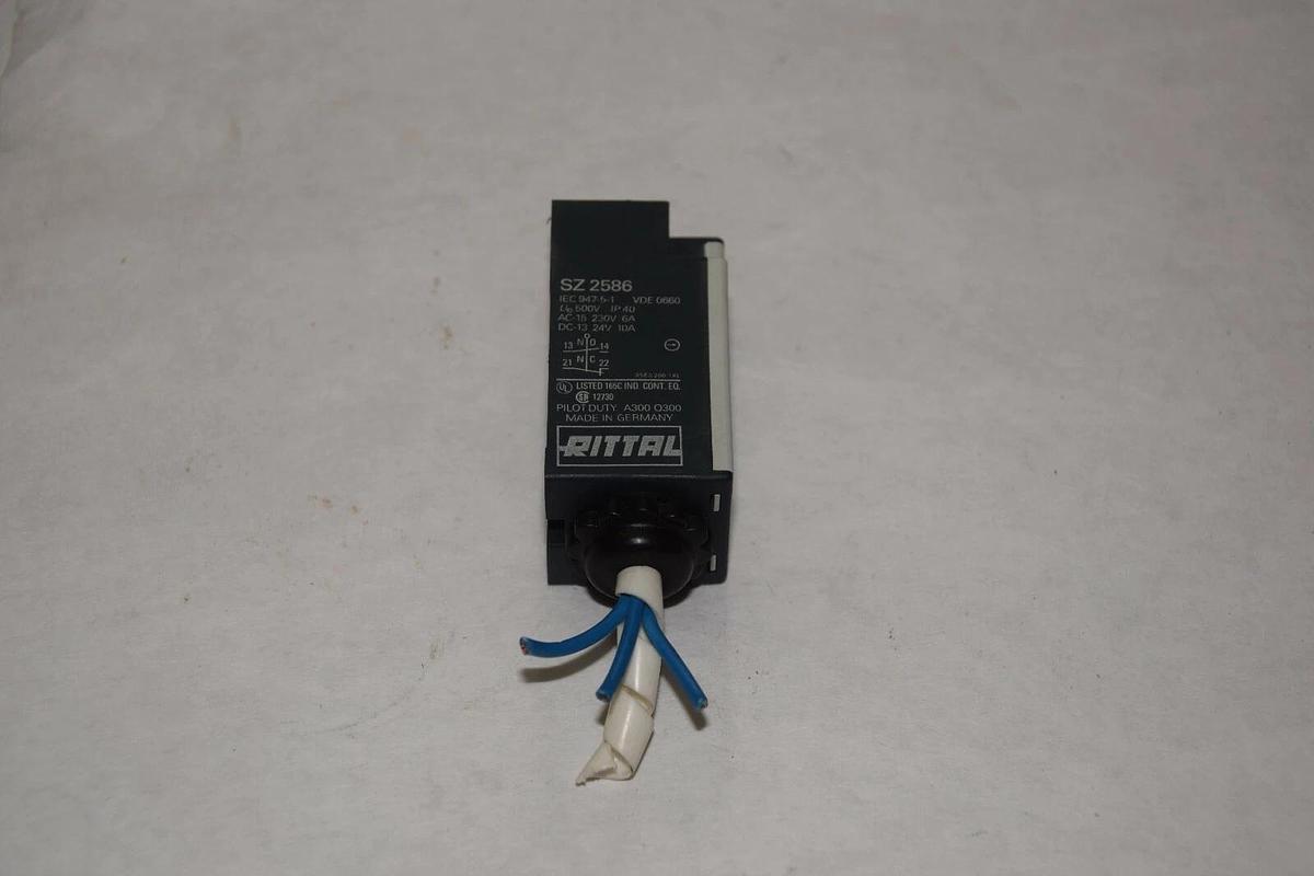 Used RITTAL SZ 2586 SZ2586 500V 230V, 6A 24V, 10A LIMIT SWITCH
