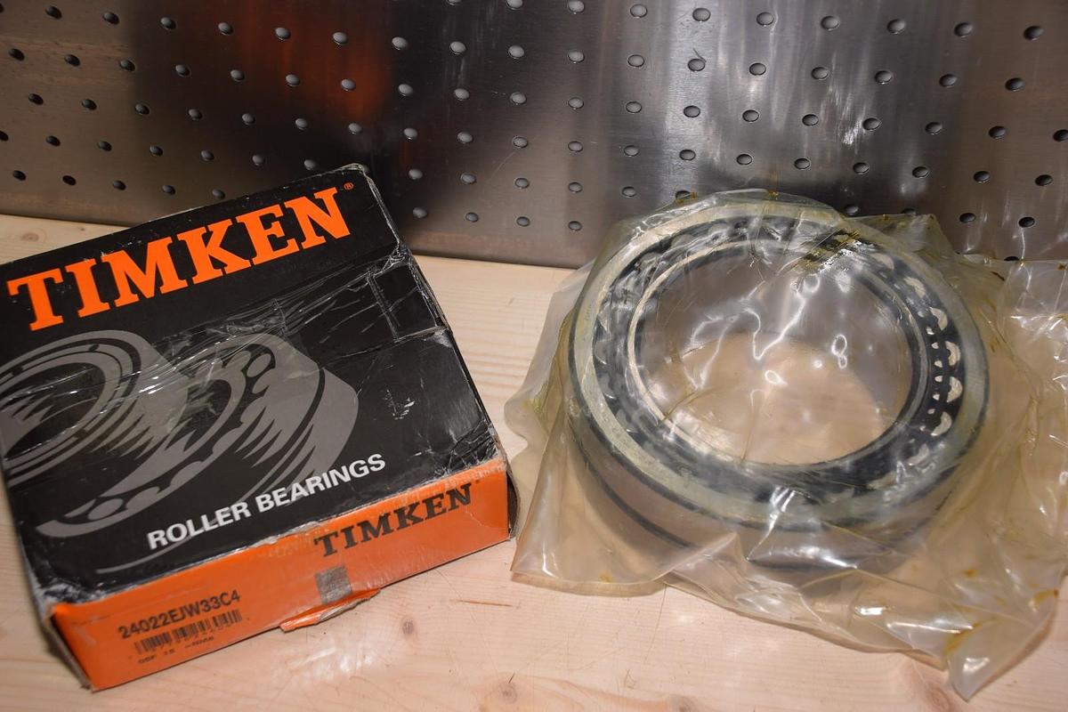 TIMKEN 24022 EJ W33 C4, SPHERICAL ROLLER BEARING, 24022EJW33C4 (New)