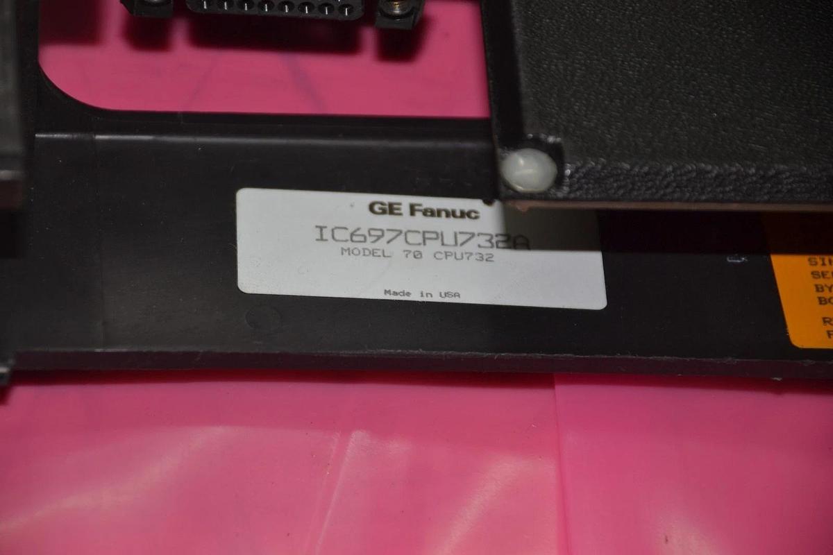 Used GE FANUC IC697CPU732A MODEL 70 CPU732 CPU PROCESSOR BOARD