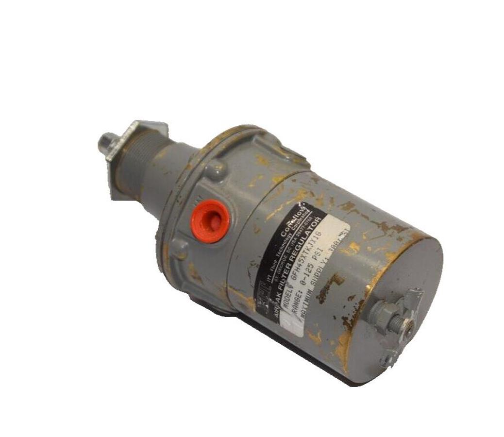 (NEW) ITT GFH45XTKJX1G 0-125psi Airpak Filter Regulator