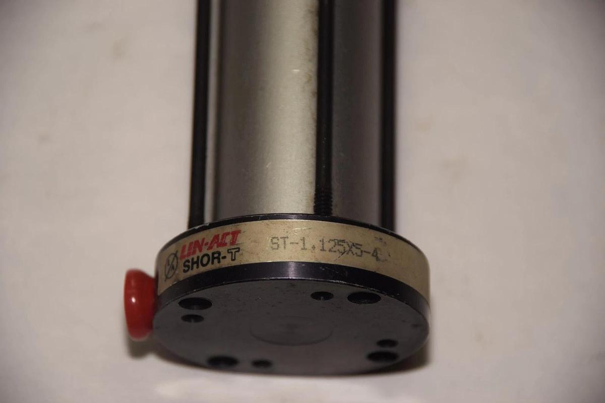 LIN-ACT ST-1.125X25-4 ST89-2917 SHOR-T PNEUMATIC CYLINDER NEW