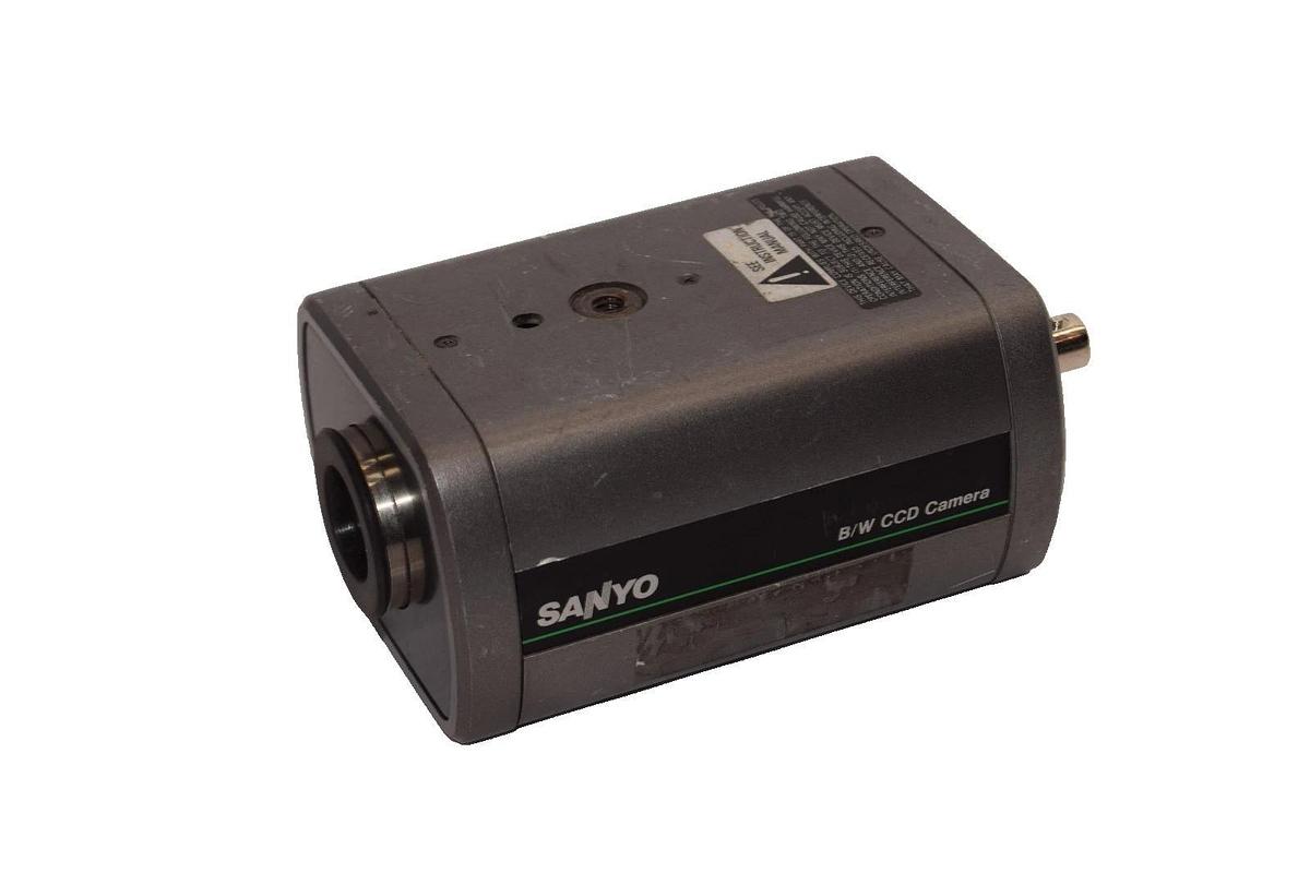 Used Sanyo VDC 2324A 24Vac 60Hz 2.8W B/W CCD Camera