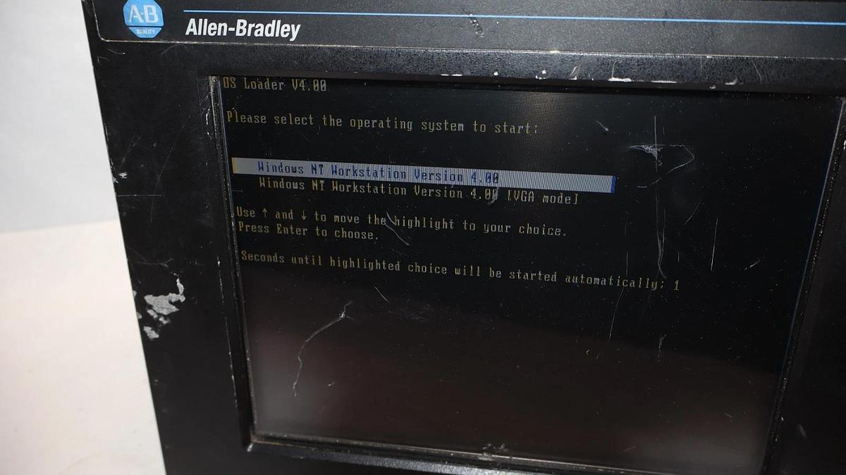 Used Allen Bradley 6181-EHBBBBZZZ Series B Industrial Computer Integrated Display