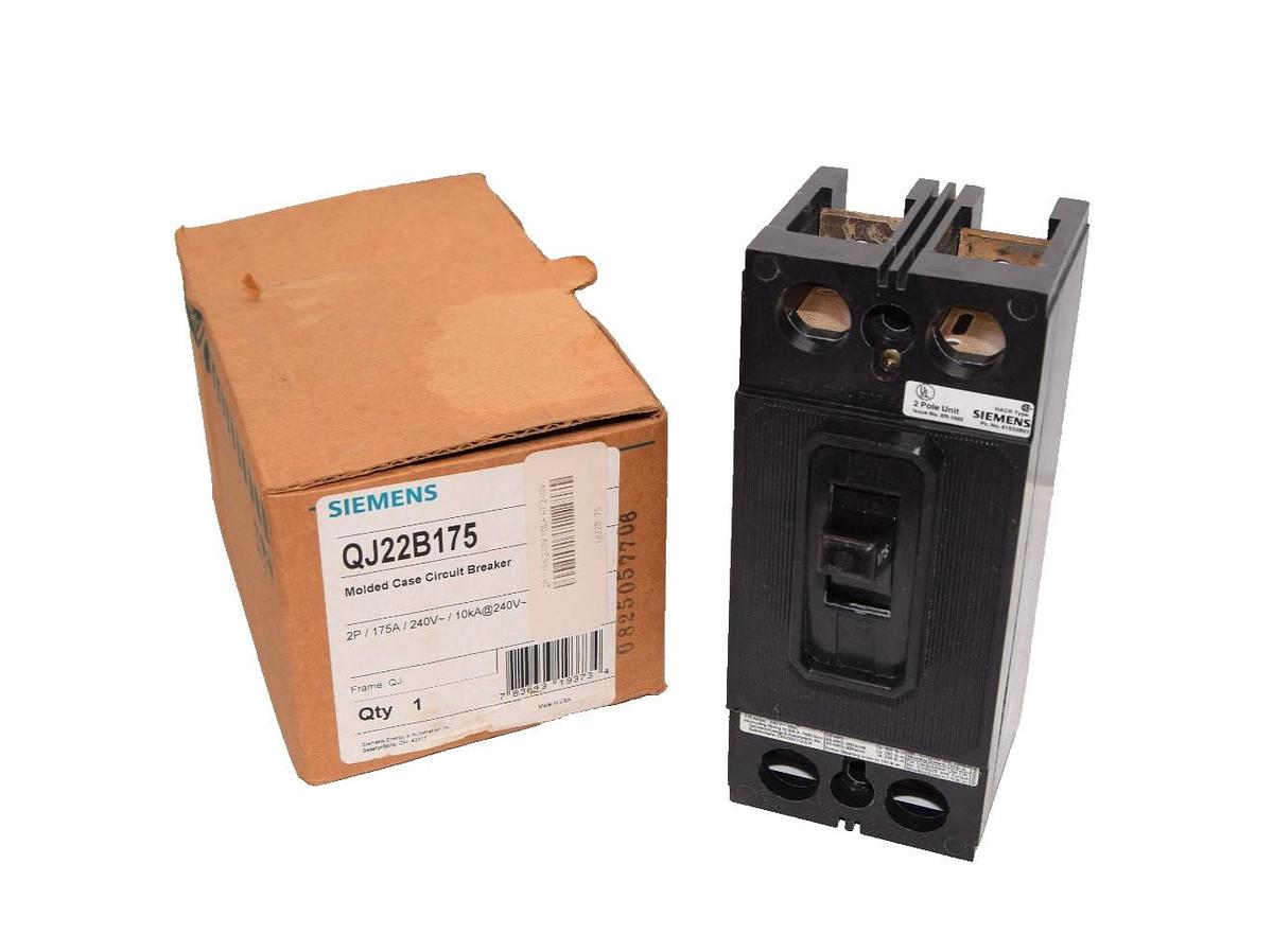 Siemens 175a Circuit Breaker 175 Amp QJ22B175 2P 240V (NEW)