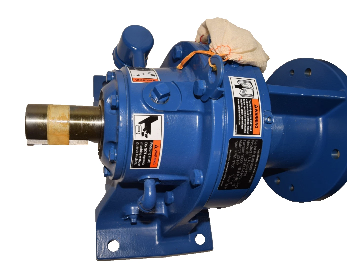 SUMITOMO CHHXS-6145Y-H1-43 PA239199 43:1 1750RPM 7.23hp Speed Gear Reducer (NEW)