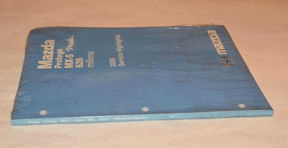 (New) 2000 Mazda Miata MX-5 Protege Service Highlights Workshop Repair Manual