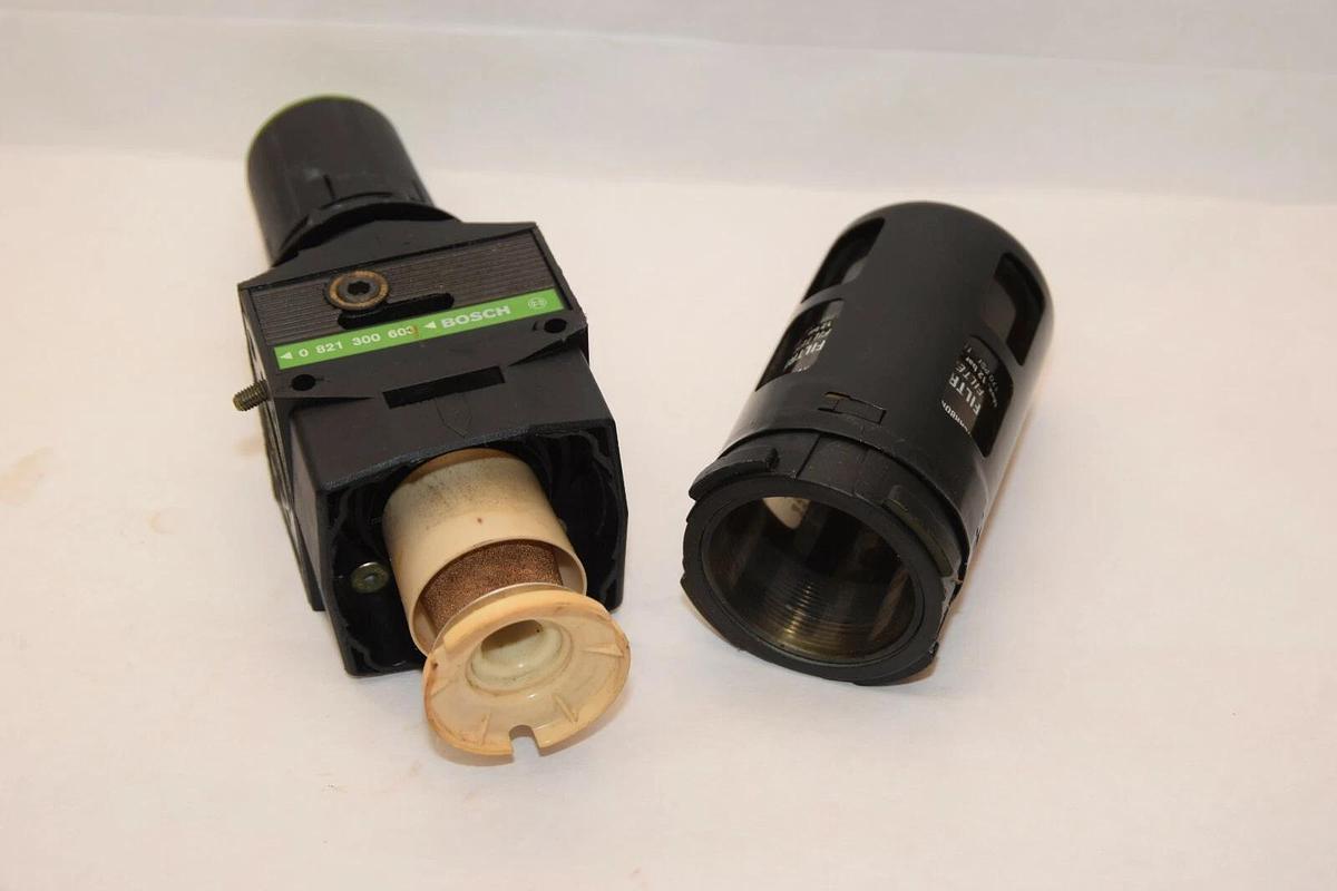 Used BOSCH 0821300603 0 821 300 603 12 Bar 170psi Air Pressure Filter Regulator