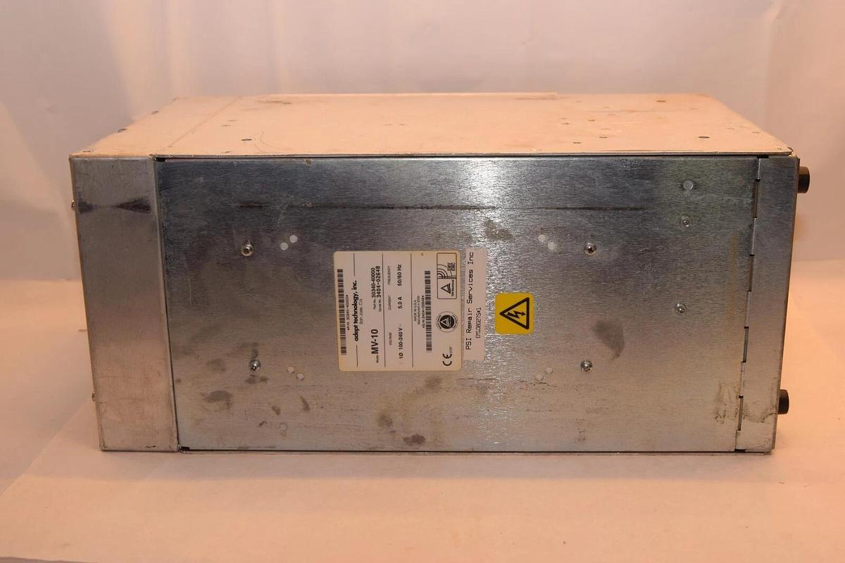 Used ADEPT TEHNOLOGY MV-10 30340-40000 100-240V 10 Slot Power Supply Chassis
