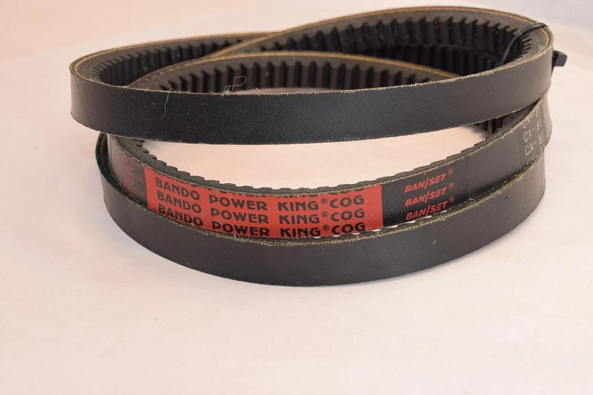 (NEW) BANDO CX-81 , CX81 CX 81 Power King Cog BanSet V-Belt