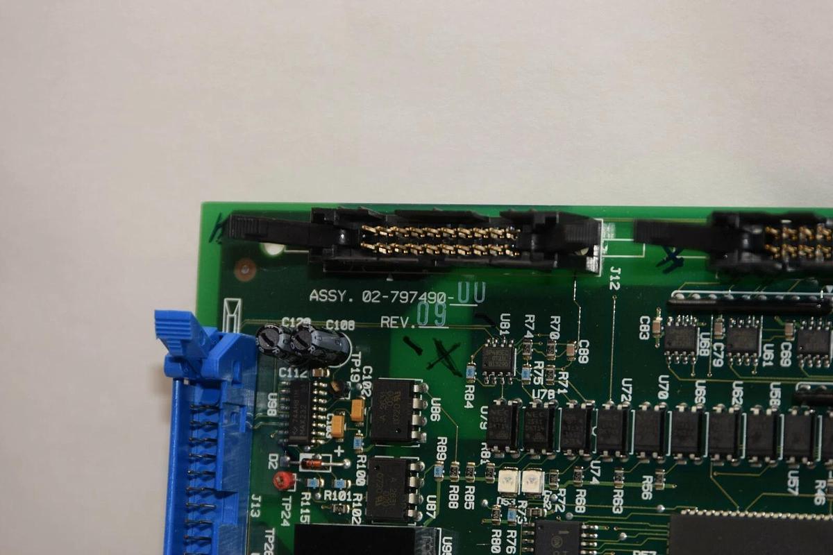 Used EMERSON / LIEBERT 02-797490-00 Rev 09 Monitor Circuit Board