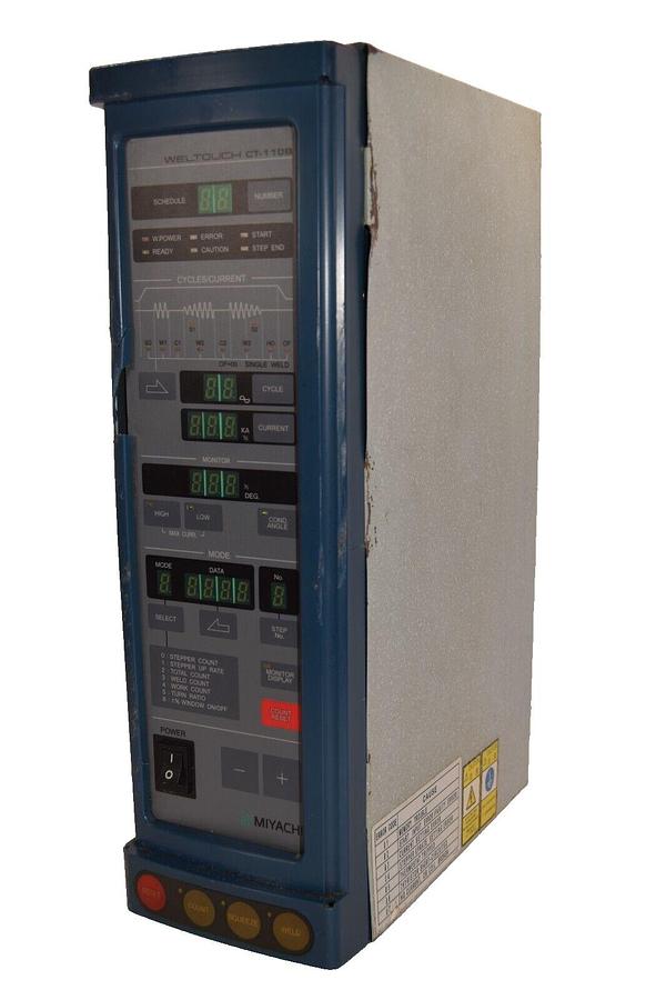 Used MIYACHI CT-110B-00-18 , CT-110 WELTOUCH Controller CT-110B-00-18 *No Front Cover