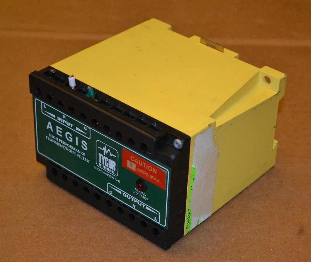 Used Tycor AEGIS Transient Noise Filter AGS-1203-X AGS1203X