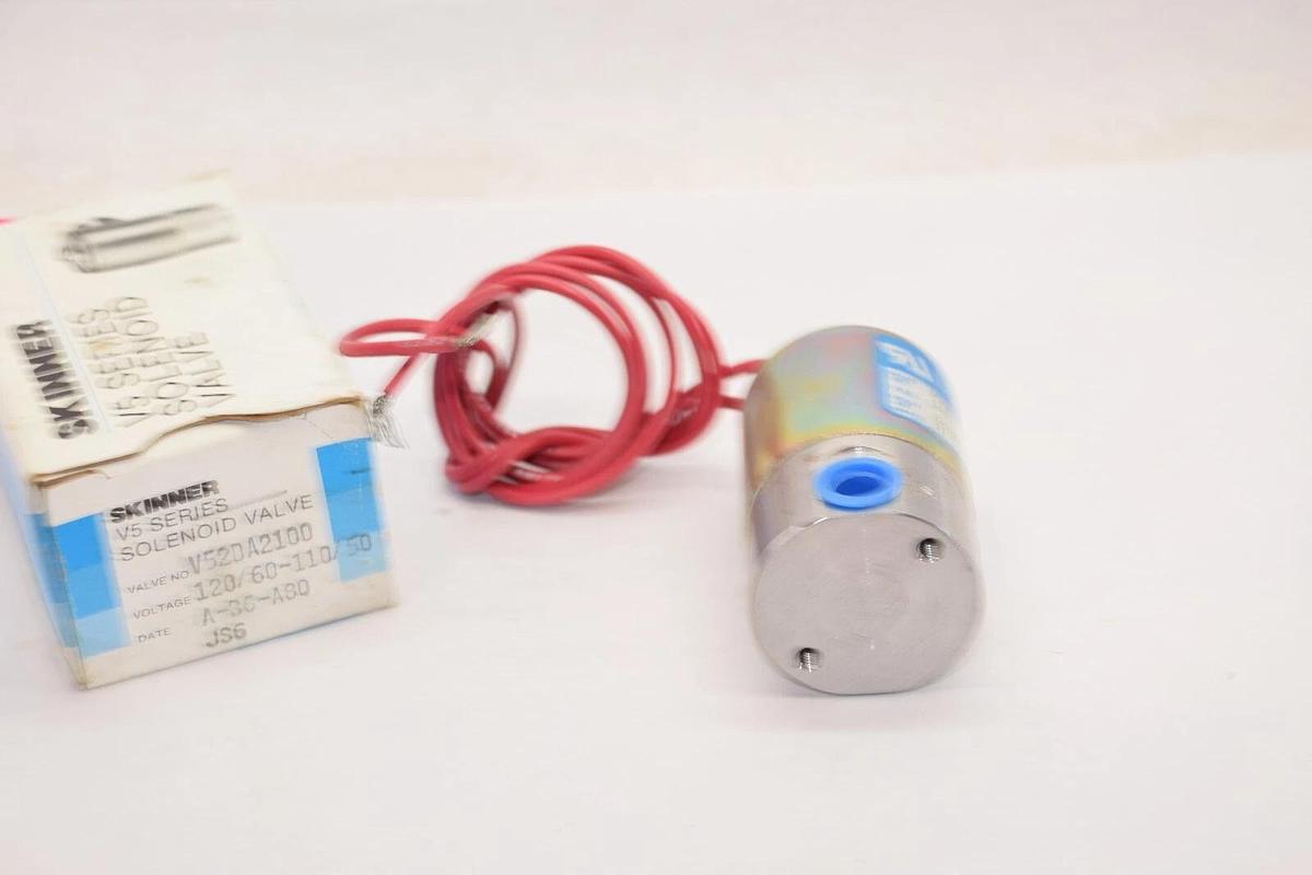 Honeywell / Skinner V52DA2100 110/120V 50/60Hz 100psi Solenoid Valve (New)