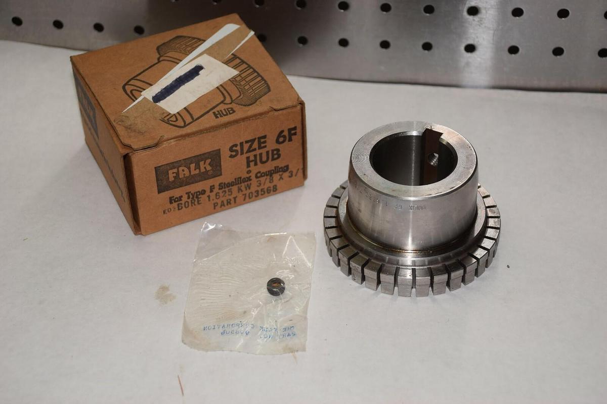 FALK 703568 SIZE 6F TYPE F STEELFLEX COUPLING NEW
